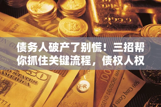 武汉债务人破产了别慌！三招帮你抓住关键流程，债权人权益不再缩水