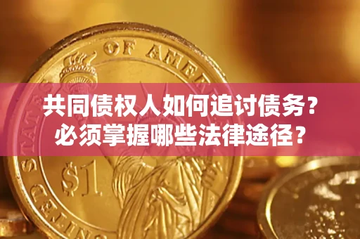 武汉共同债权人如何追讨债务？必须掌握哪些法律途径？