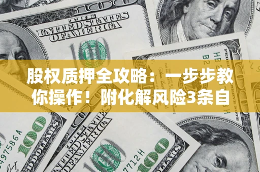 武汉股权质押全攻略：一步步教你操作！附化解风险3条自救法则