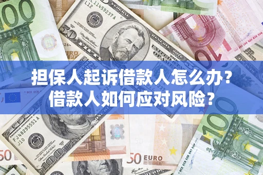 武汉担保人起诉借款人怎么办？借款人如何应对风险？