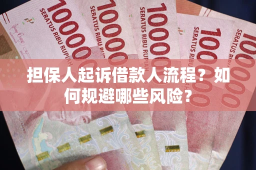 武汉担保人起诉借款人流程？如何规避哪些风险？